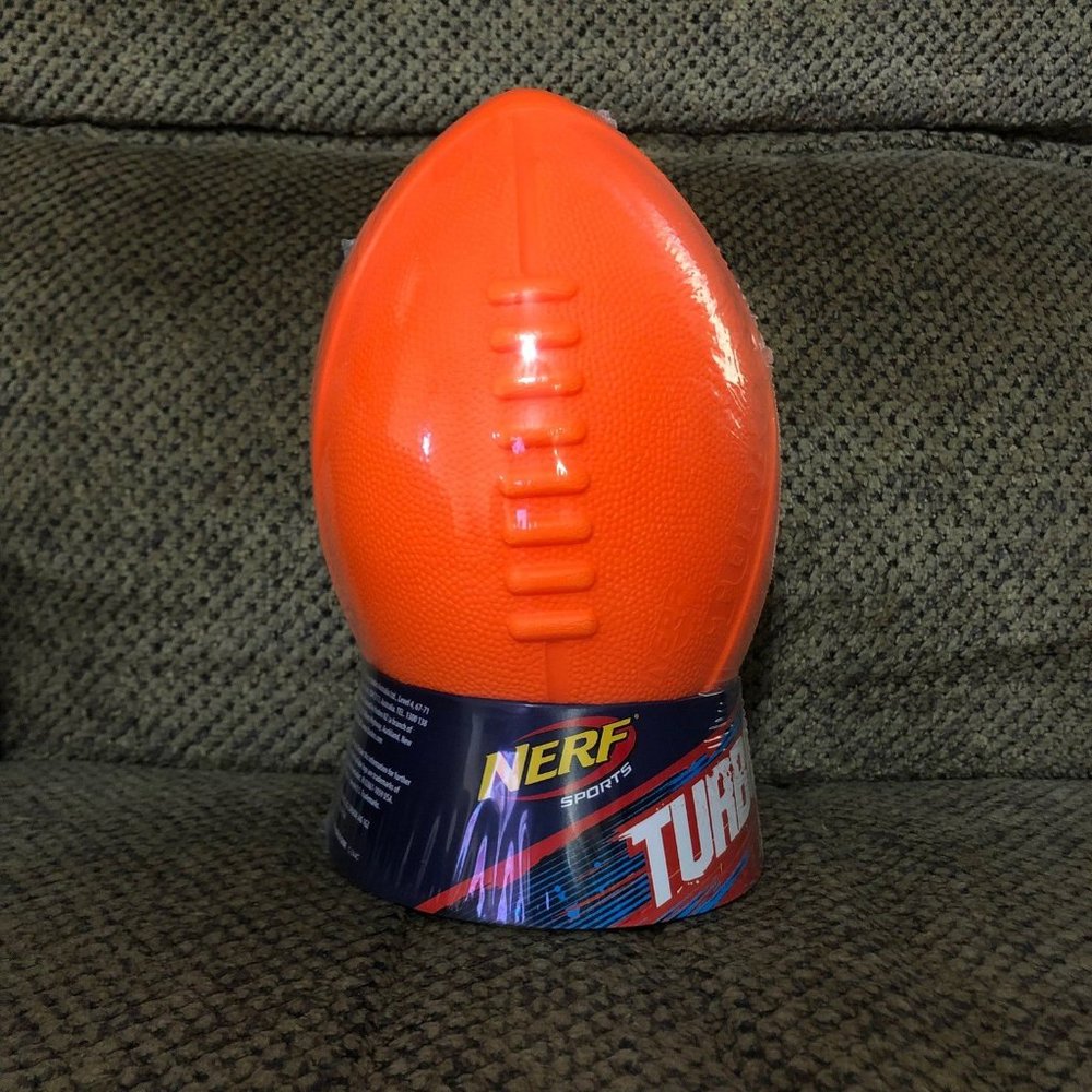 Nerf Sports Turbo Jr  Football New